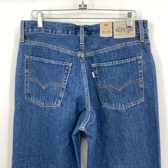Levis Silver Tab Jeans Women’s 31x31 '94 Baggy‎ Straight Leg Medium Wash Denim - Picture 4 of 9